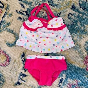 3-6 months 2 piece swim suit
